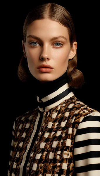 Luxury Fashion Editorial Portrait