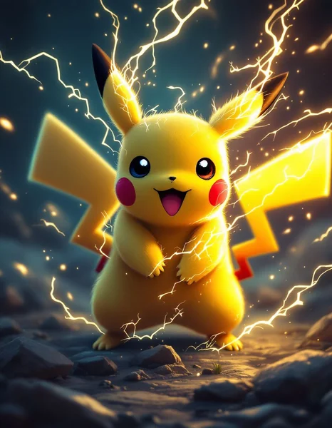 Pikachu Chiaroscuro Wallpaper