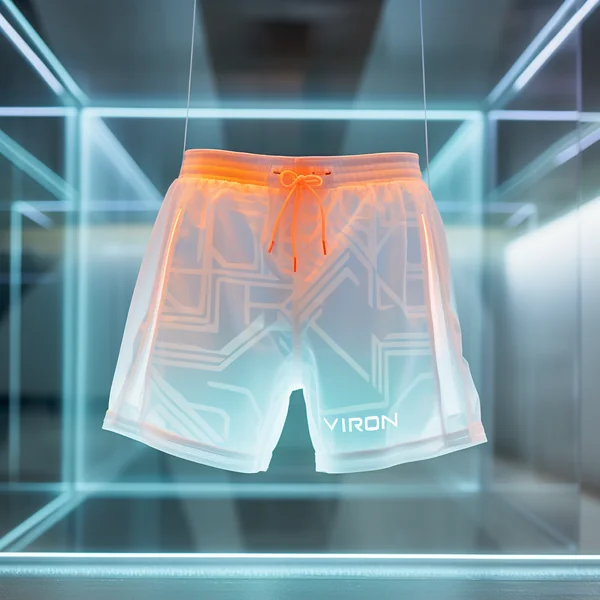 Futuristic Sportswear Fashion Shot