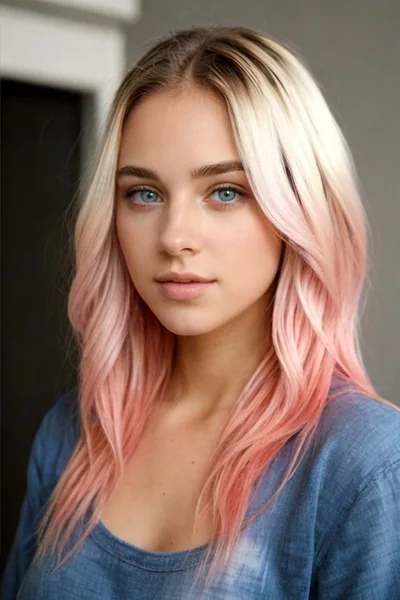 Natural Light Blonde Portrait Photo