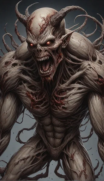 Horrific Demon Concept Art