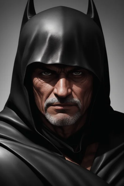 Egyptian Monk Batman Portrait