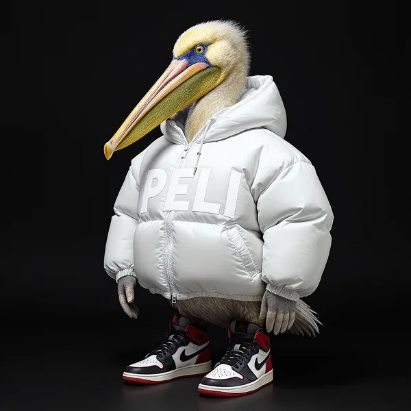 Streetwear Pelican Character Design