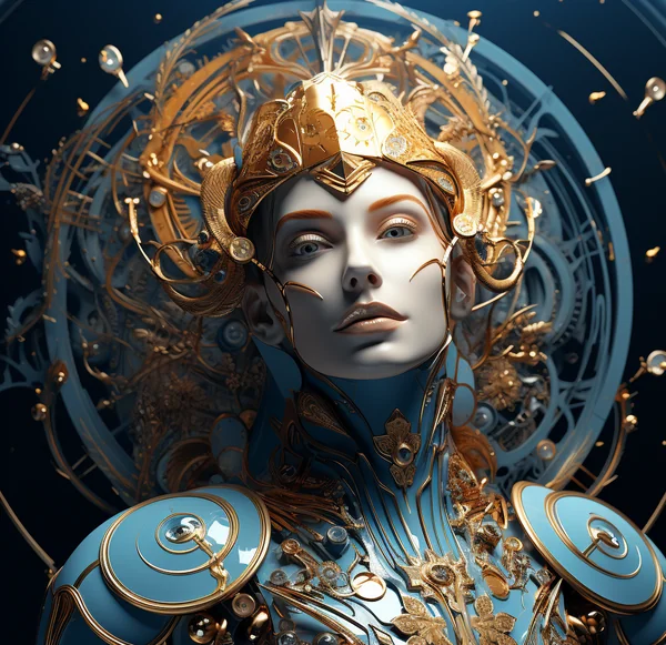 Romantic Sci-Fi Fantasy Illustration