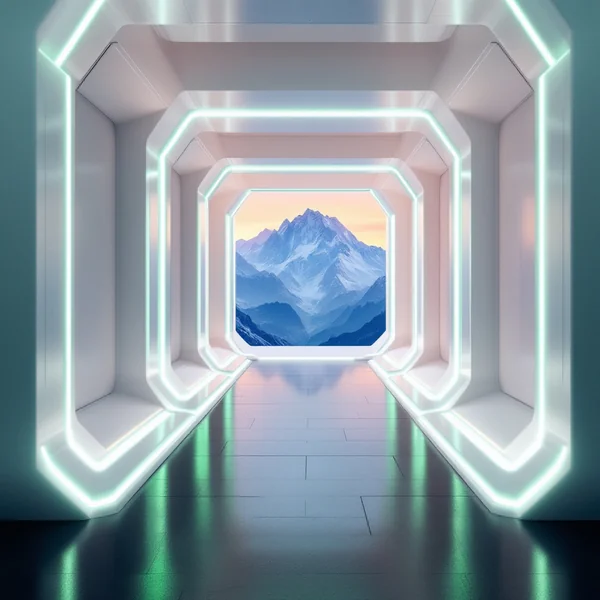 Futuristic Corridor Mountain View