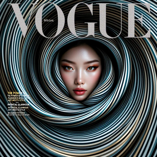 Vogue Striped Vortex Cover Art