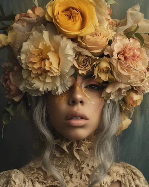 Pop Icon Floral Album Cover