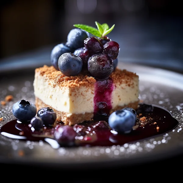 Luxury Cheesecake Food Photography