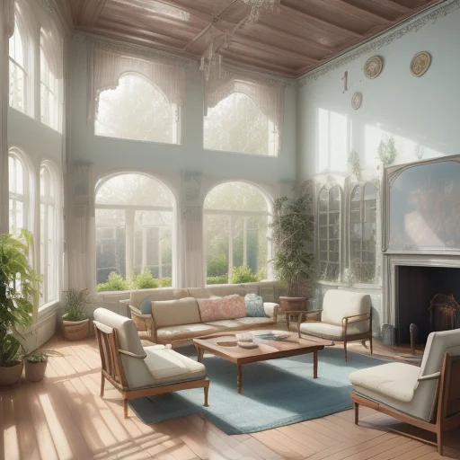 Sunken Living Room Interior Design