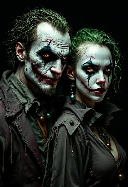 Sinister Joker Duo Portrait