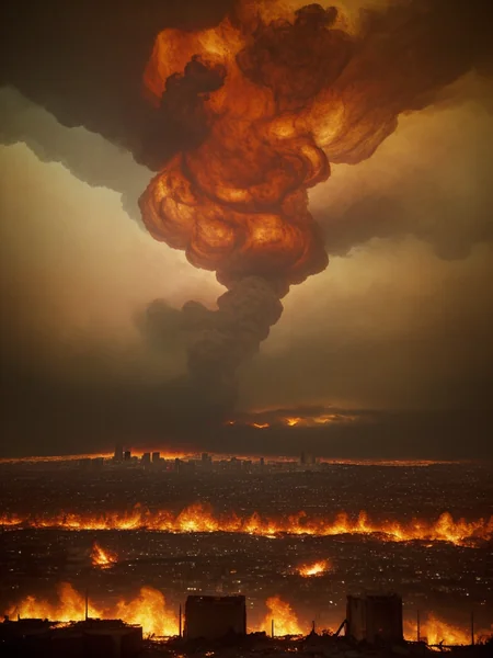 Post-Apocalyptic Los Angeles Film Still