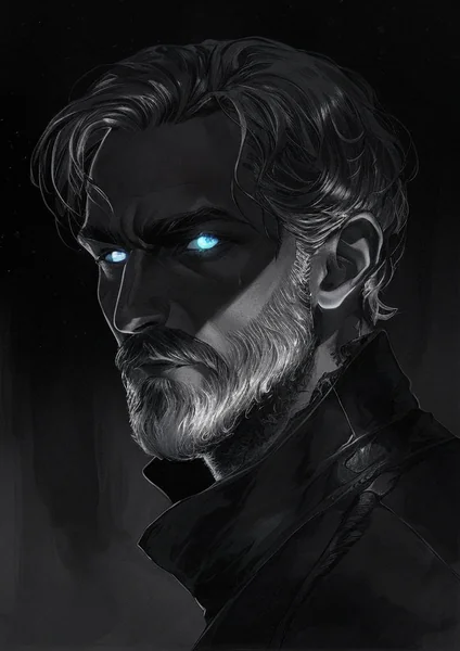 Dark Fantasy Mage Portrait