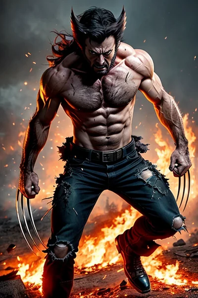 Wolverine Regeneration Cinematic Art