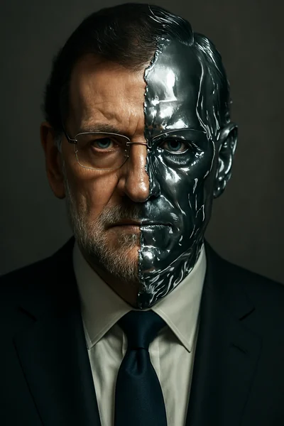 Human Machine Dual Portrait