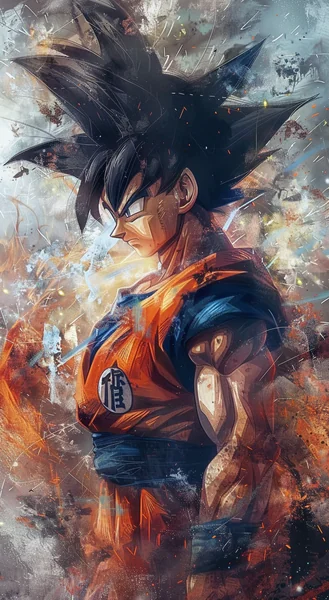 Dragon Ball Style Hero AI Art