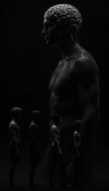 Human Evolution Cinematic: Danger Fades, Brain Adapts