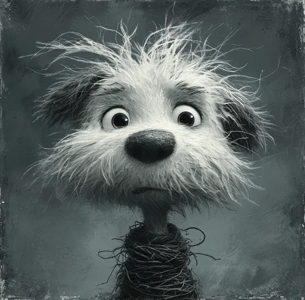 Whimsical Dog Children’s Illustration