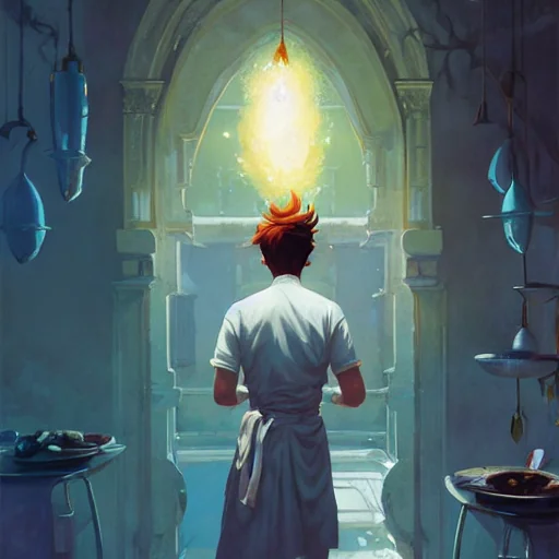 Legendary French Chef Fantasy Portrait