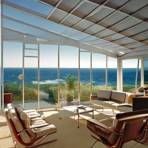 Mid-Century Modern Ocean House