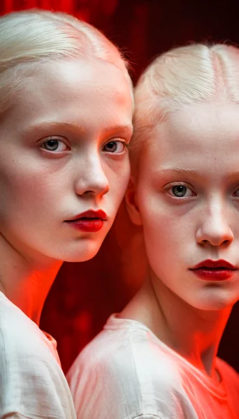Albino Twins Nightclub Fashion Photo