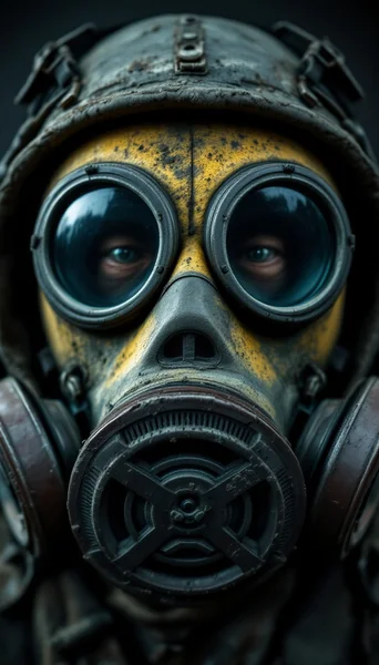 Chernobyl Gas Mask Close-Up