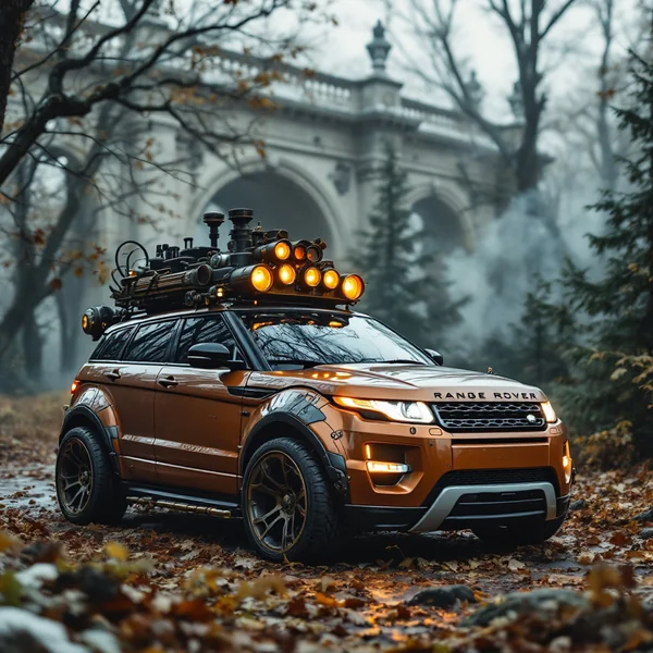 Steampunk Range Rover Concept