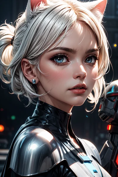 Female Sith Lord Sci-Fi Portrait