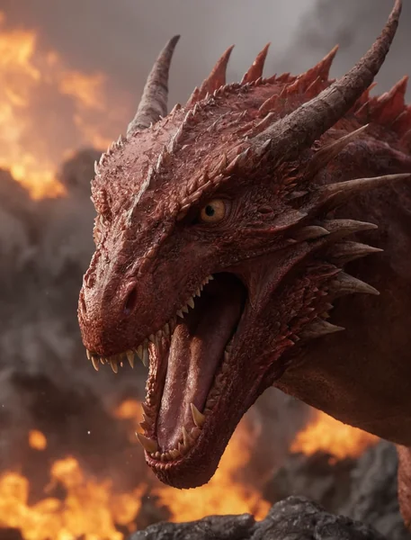 Dragon Meteor Apocalypse Fantasy