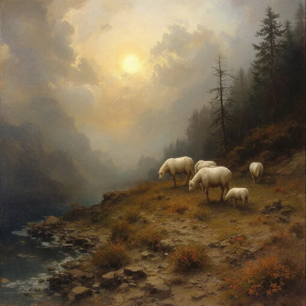 Odd Nerdrum Style Oil Painting AI Art