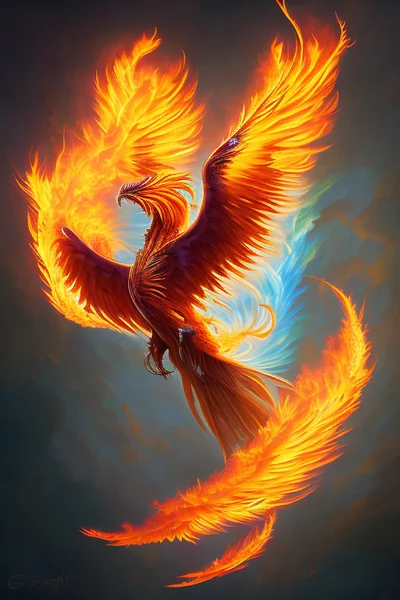 Phoenix Rising Fantasy Artwork