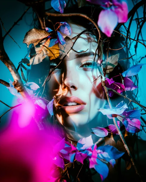 Forest Goddess Woman Fantasy Photo