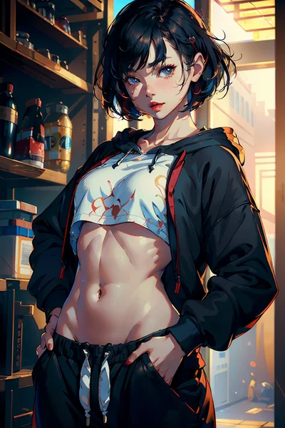 Korean Girl Casual Lifestyle Portrait