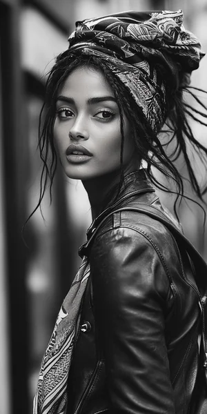 London Noir Street Portrait