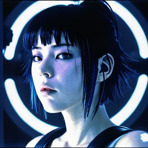 Early Techno Rave Inspired by Ghost in the Shell