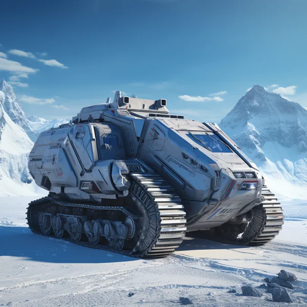 Alien Planet Armored Vehicle