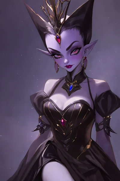 Dark Elf Queen Disney Villain