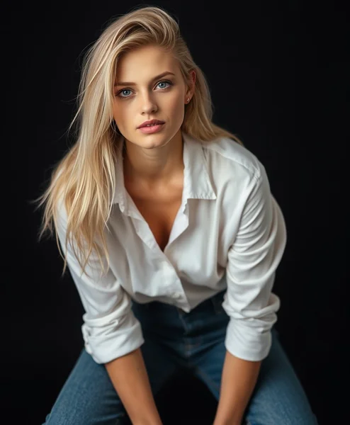 Fashion Model Studio Portrait AI