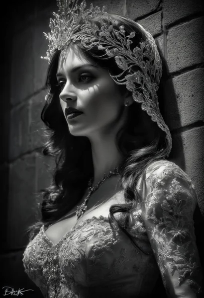 Luxury HDR Woman Portrait
