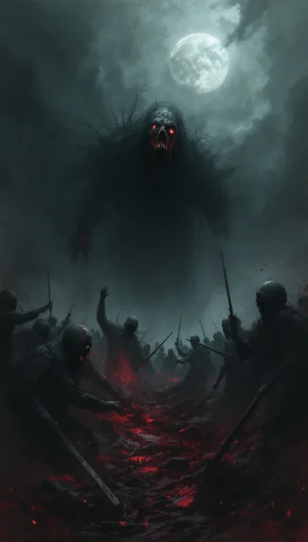 Expressionist War Horror Art