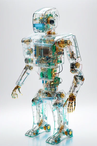 Transparent Robot Concept Art
