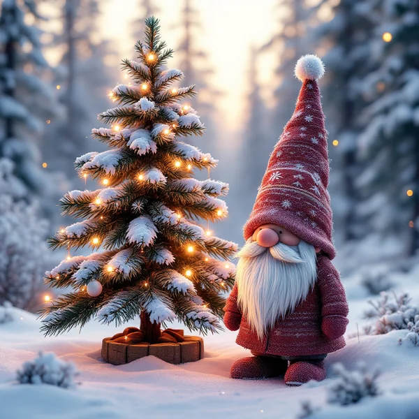 Scandinavian Christmas CGI Scene