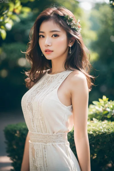 Outdoor Empire Dress Portrait
