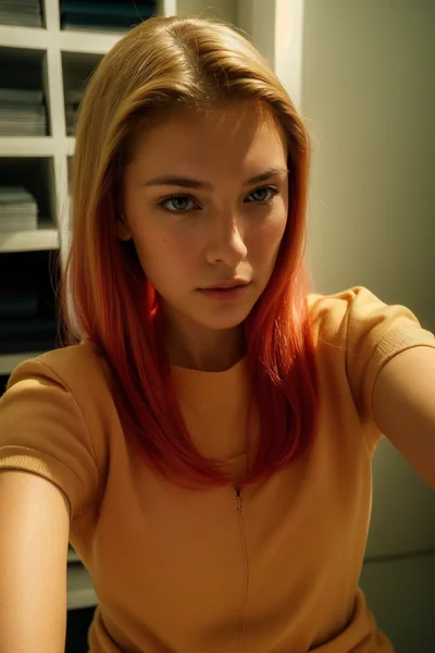 Store Selfie Hyper‑Realistic Portrait