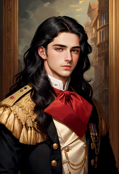 Aristocratic Young Man Illustration