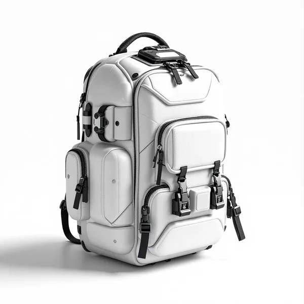 Minimalist Capsule Backpack Product Render