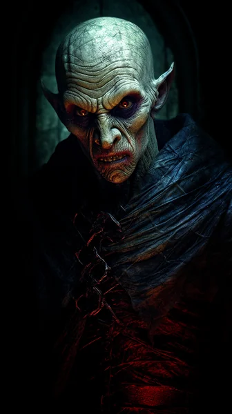 Ancient Strigoi Vampire Horror Image