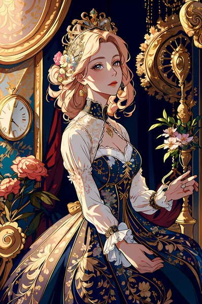 Royal Queen Celebration Fantasy Art