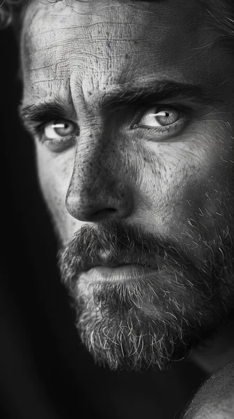Noir Style Male Portrait Photography