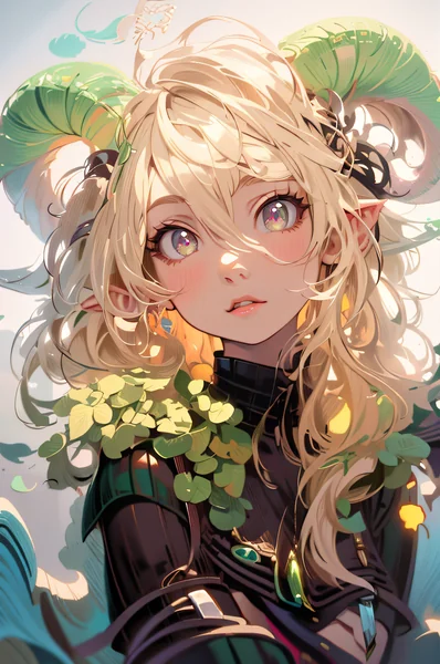Elf Girl Anime Fantasy Illustration