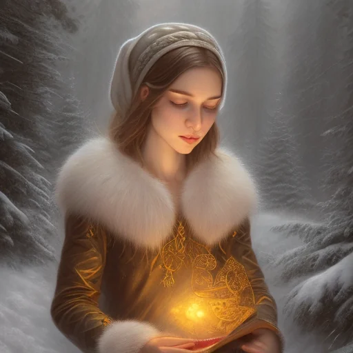 Russian Folk Fantasy Portrait